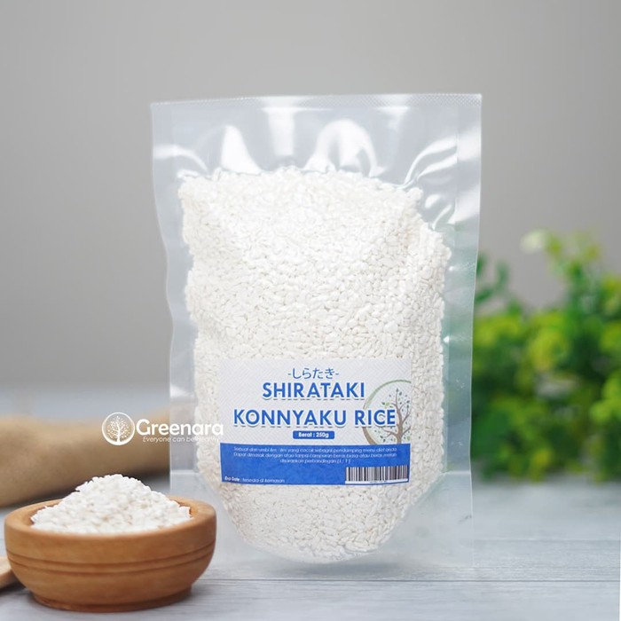 

Eksklusif shirataki beras 250 gram / shirataki konnyaku rice Berkualitas