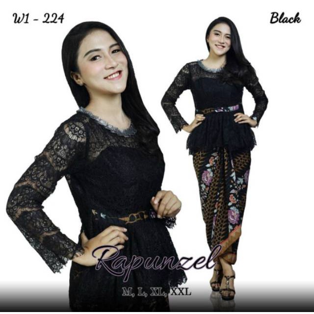 KEBAYA BROKAT RAPUNZEL / KEBAYA BROKAT / BROKAT RAPUNZEL / KEBAYA WISUDA