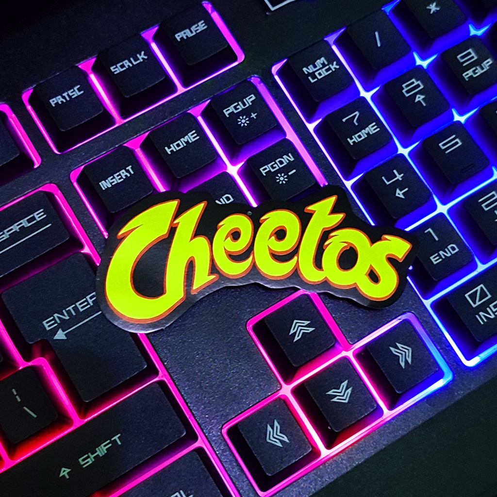 Stiker Aesthetic CHEETOS | STIKER TUMBLER HP | STICKER AESTHETIC STICKER LAPTOP