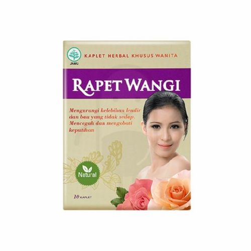 Rapet Wangi 10 Kaplet / Herbal Khusus Wanita / Keputihan