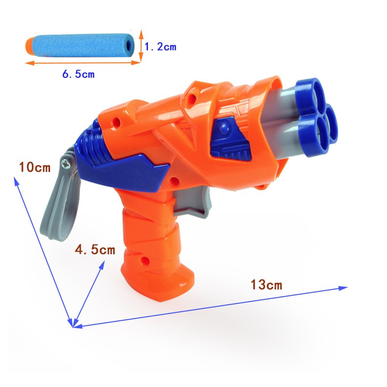 Mainan Pistol anak mini Soft Bullet Mirip Nerf Soft Bullet Gun