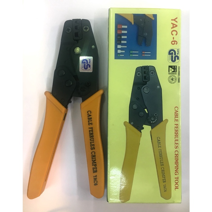 Cable ferrules crimping tools type YAC-6