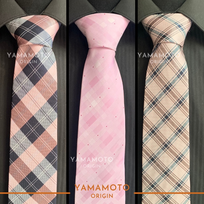 Dasi Pria Sutera Silk Formal Motif Kantor Halus Wedding Skinny Tie Panjang Slim Pink Ungu Merah Puti