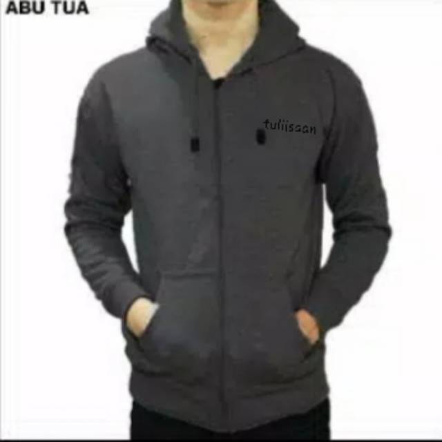 Jaket Polos Jumbo Pria / Jaket BIG SIZE Pria / Jaket Jumbo