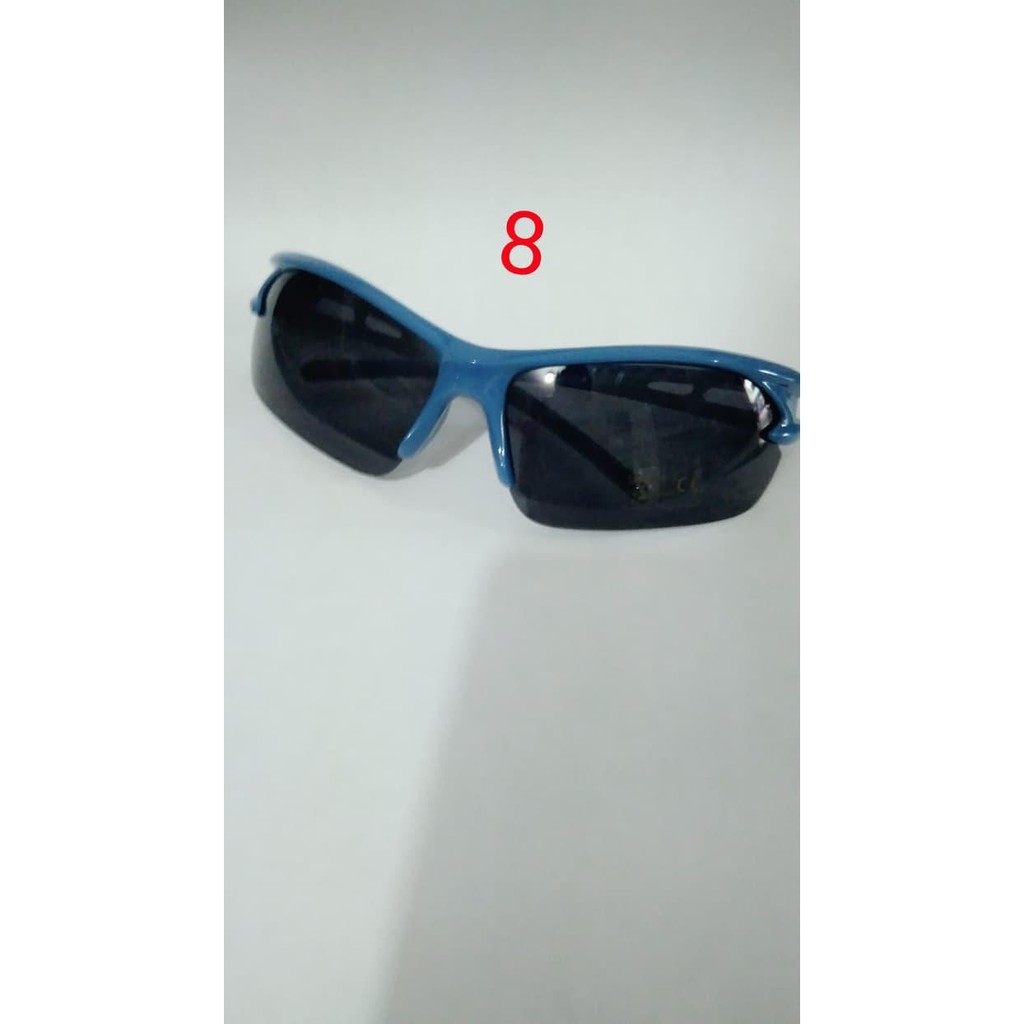 KACAMATA SPORT OUTDOOR EYE SAFETY NIGHT VISION - HITAM 