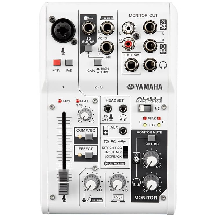 YAMAHA AG03 - AG 03 USB MIXER RECORDING
