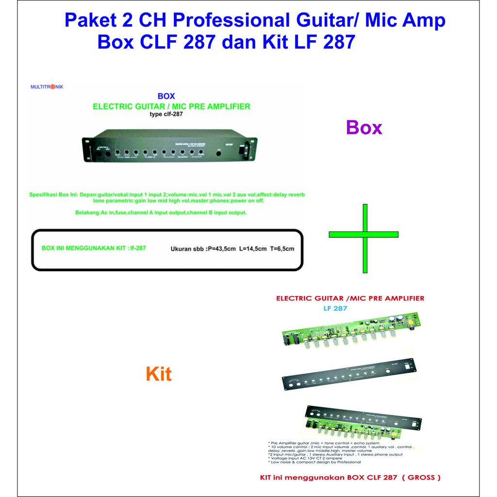 Paket Box dan Kit CLF 287