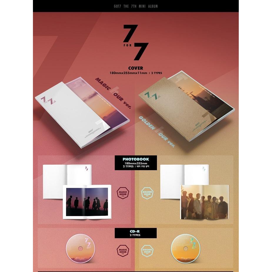 GOT7 ALBUM - 7 FOR 7