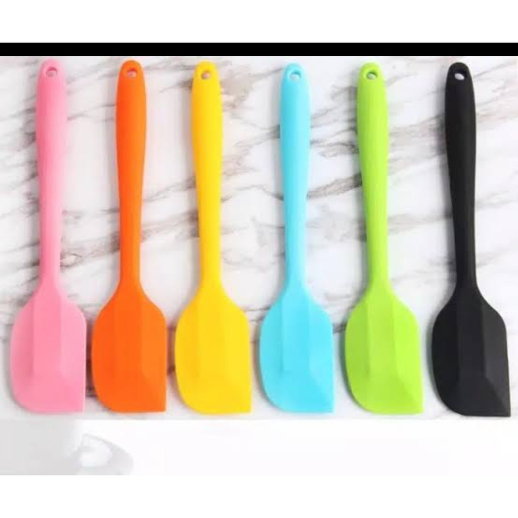 KC1 SPATULA SILIKON SILICON SILICONE BESAR TEBAL Anti Panas Anti Lengket Import