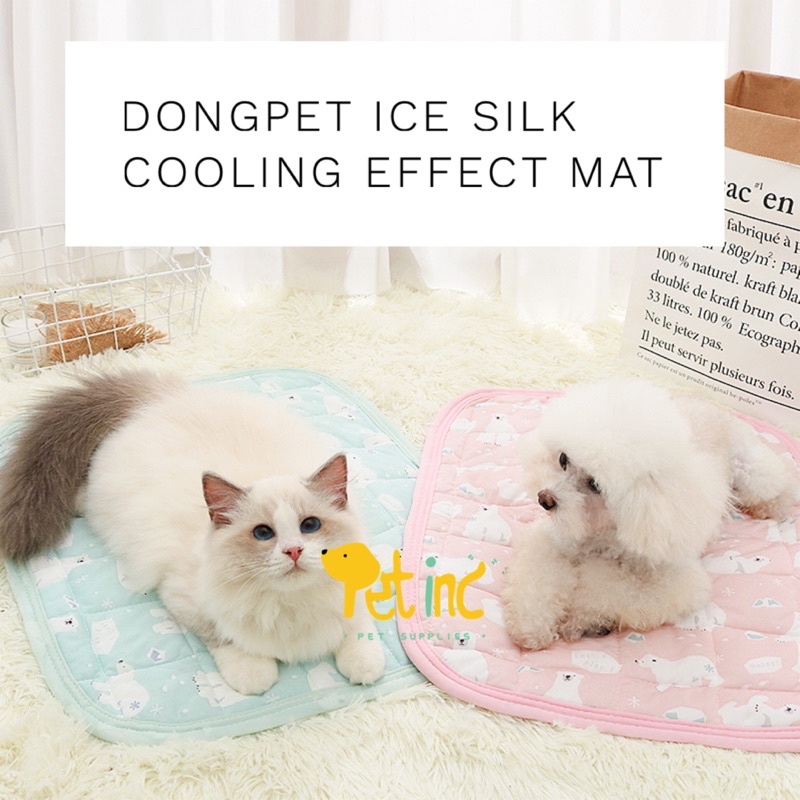 Dongpet ice silk cooling effect mat