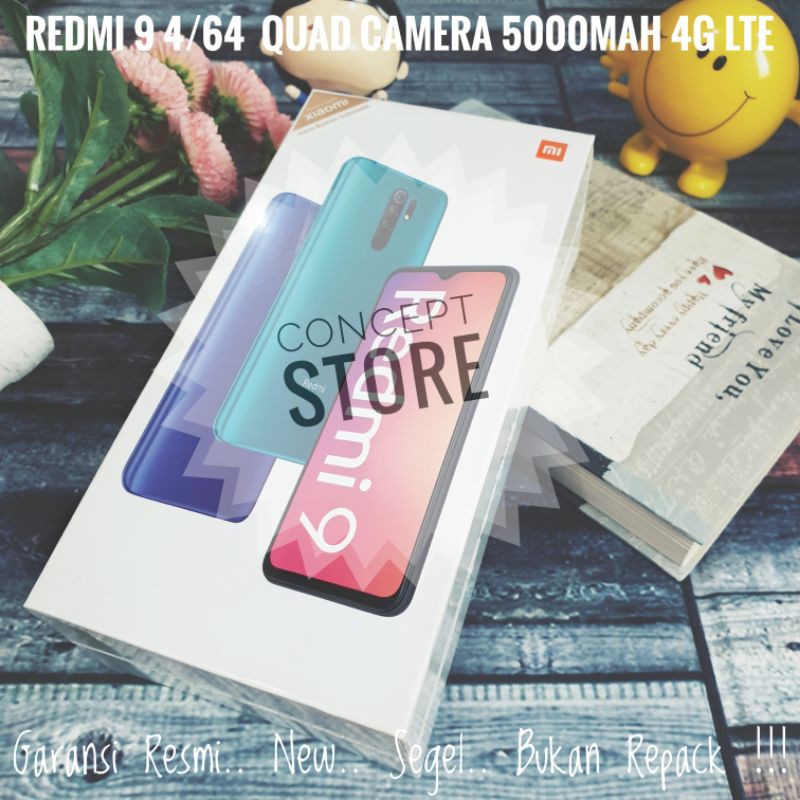 Xiaomi Redmi 9 4/64 GB Quad Camera 5020mAh 4G LTE