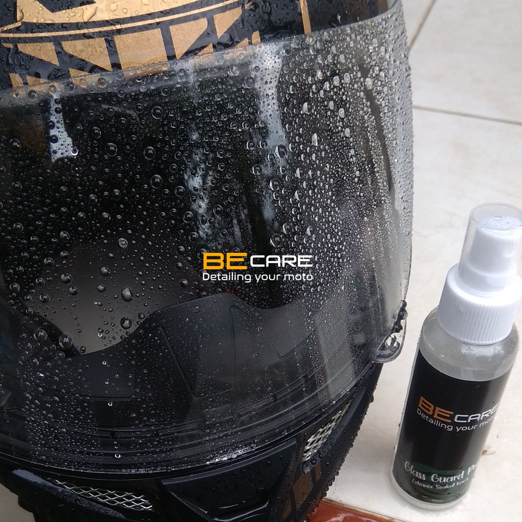 GLASS GUARD - BeCare Detailing - Glass Coating - Anti Jamur Kaca - Pelapis Kaca Anti Air - Kaca Efek Daun Talas - Perawatan Kaca Hydrophobic - Obat Jamur Kaca - Pembersih Jamur Kaca - Glass Fussion - Glass Shield - Rain X - GLASS CLEANER RAIN DROP