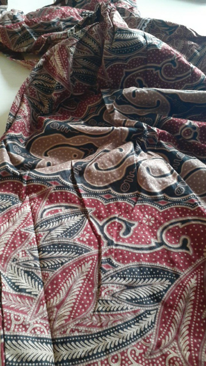 Baju Anak Gamis Batik Anak/usia 6-8 Th Baju Muslim Batik Anak Grosir Ecer Gamis Anak