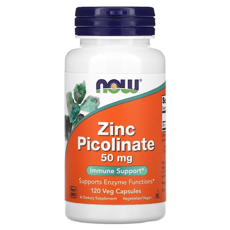 NOW Zinc Picolinate 50mg