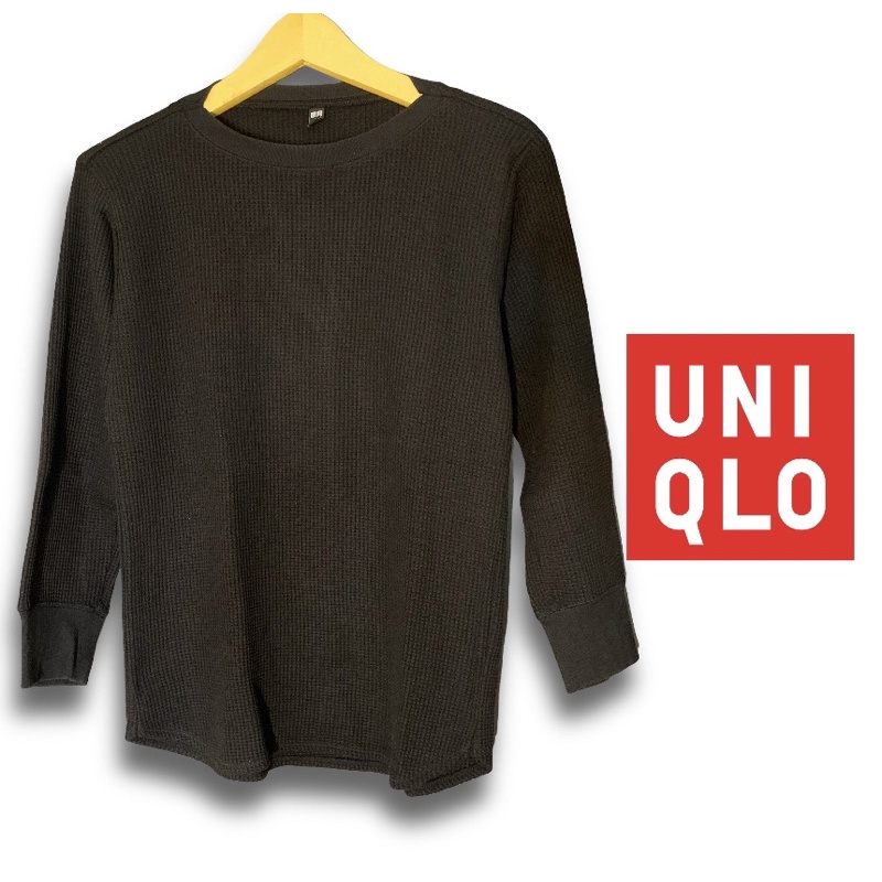#preloved kaos waffle UNIQLO