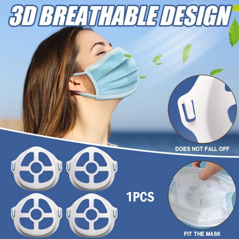 [Promosi Terbaru]Penyangga Masker Mask Bracket Support 3D Anti Sesak Anti Pengap