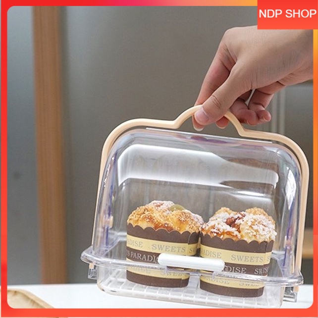Jual NDP AH Kotak Roti dan Kue Tempat Penyimpanan Roti Wadah Saji ...