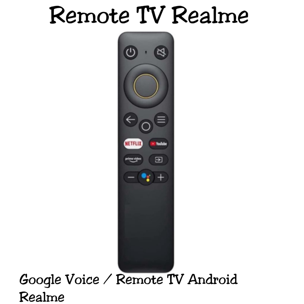 Remote Realme TV Android with Google Voice / Remot TV Android Realme