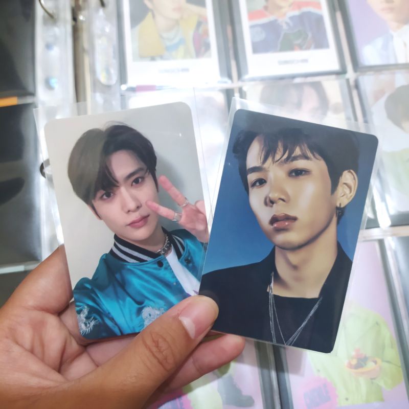 PAIR PHOTOCARD JAEHYUN BENEFIT YIZHIYU RESONANCE & PHOTOCARD STICKER SHOTARO RESONANCE PT 1