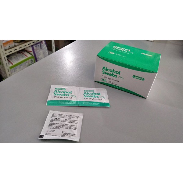 Alkohol Swab Onemed Tissue Alcohol Pads Oneswabs