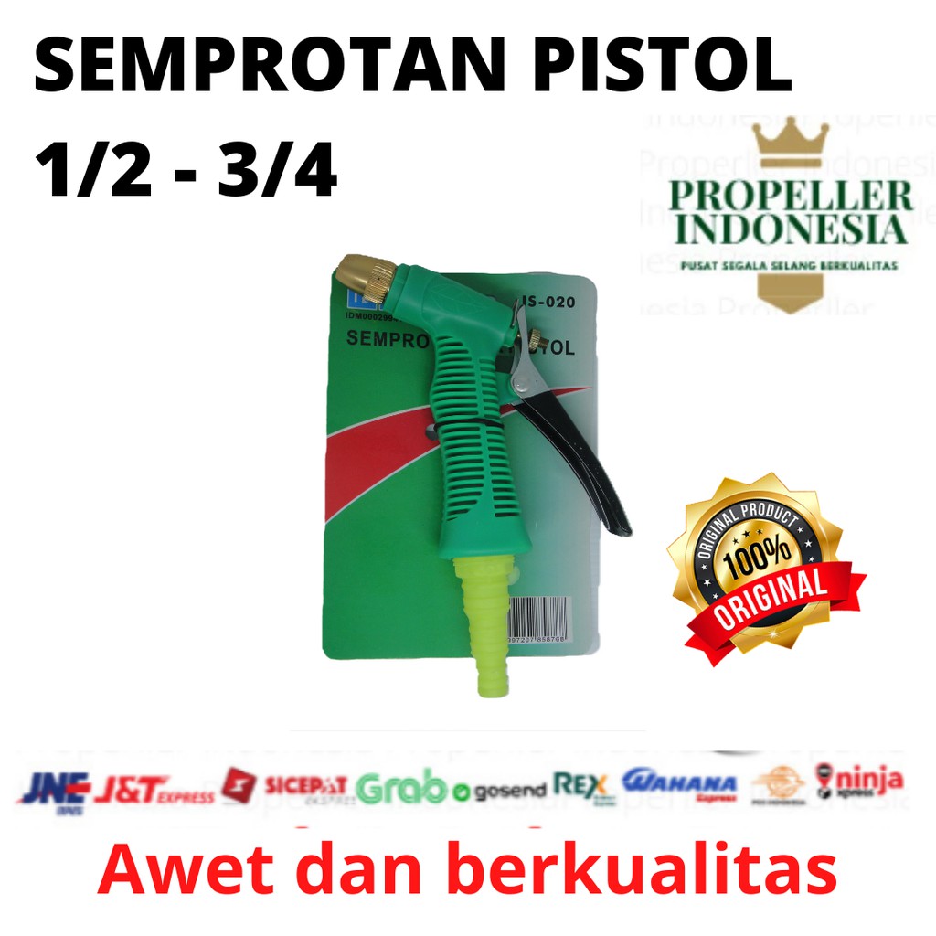 semprotan air pistol taman semprotan air 1/2~3/4