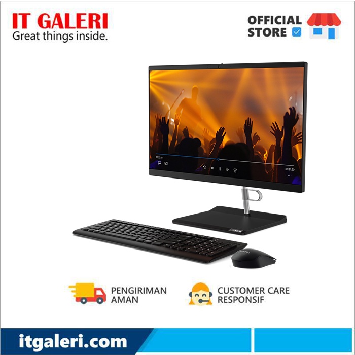 Lenovo V50a-22IMB 11FN009XIF Core™ i5-10400T/ 8GB DDR4 (Max.32GB, 2 DIMM Slots),UMA/1TB HDD/Keyb, US