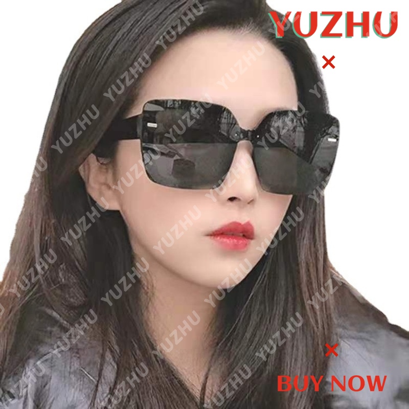 (YUZHU) TERSEDIA &amp; COD Kacamata Hitam Korean Gaya Wanita Kacamata Hitam Cewek Murah Model Fashion Sunglasses Women