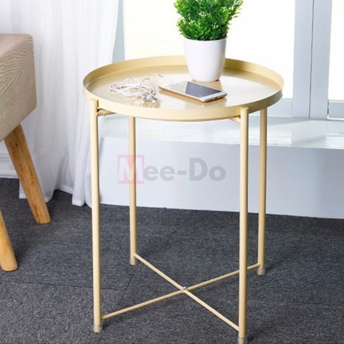 Mee Do Meja Sudut Baki Side Table Meja Teras samping Coffee table