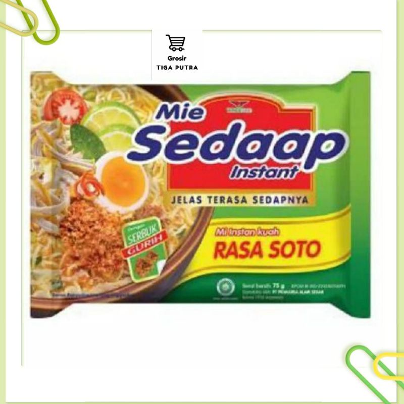 

Mie Sedaap Instan Kuah Rasa Soto