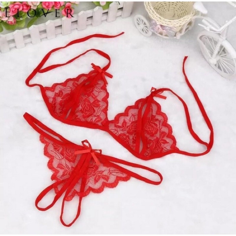 HOT PRODUCT Pakaian wanita Underwear BRA SET Transparant Underwear Sexy Braset