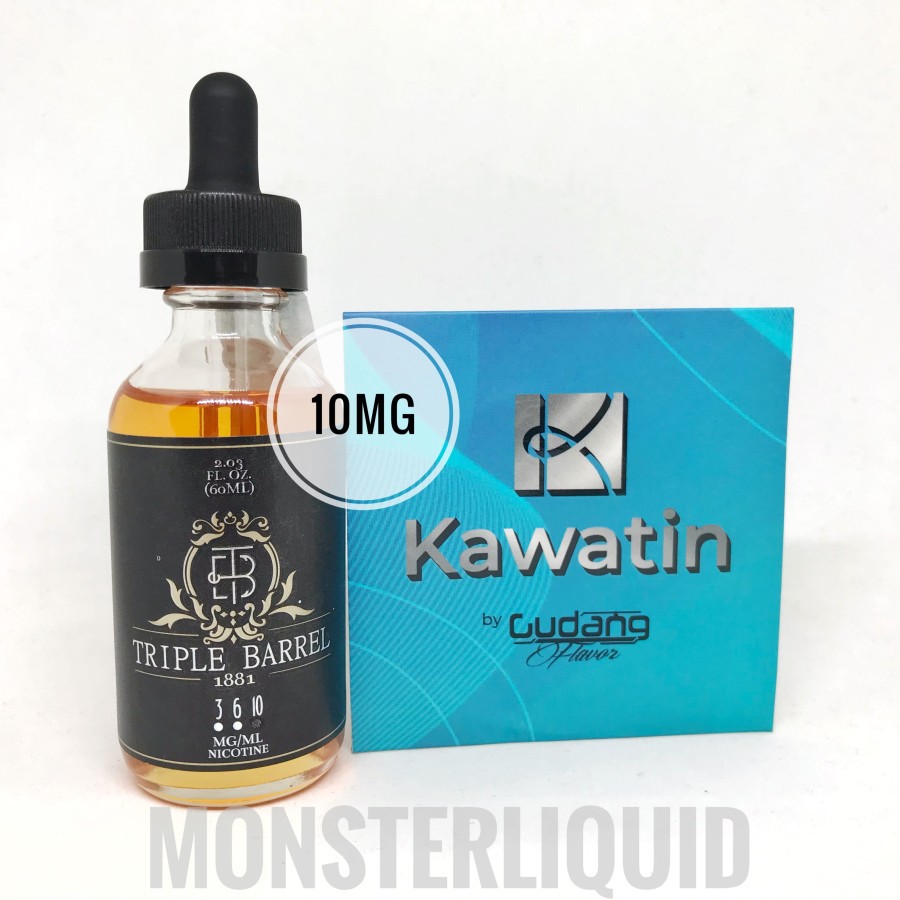 TRIPLE BARREL 1881 BY GUDANG FLAVOR 10MG 60ML