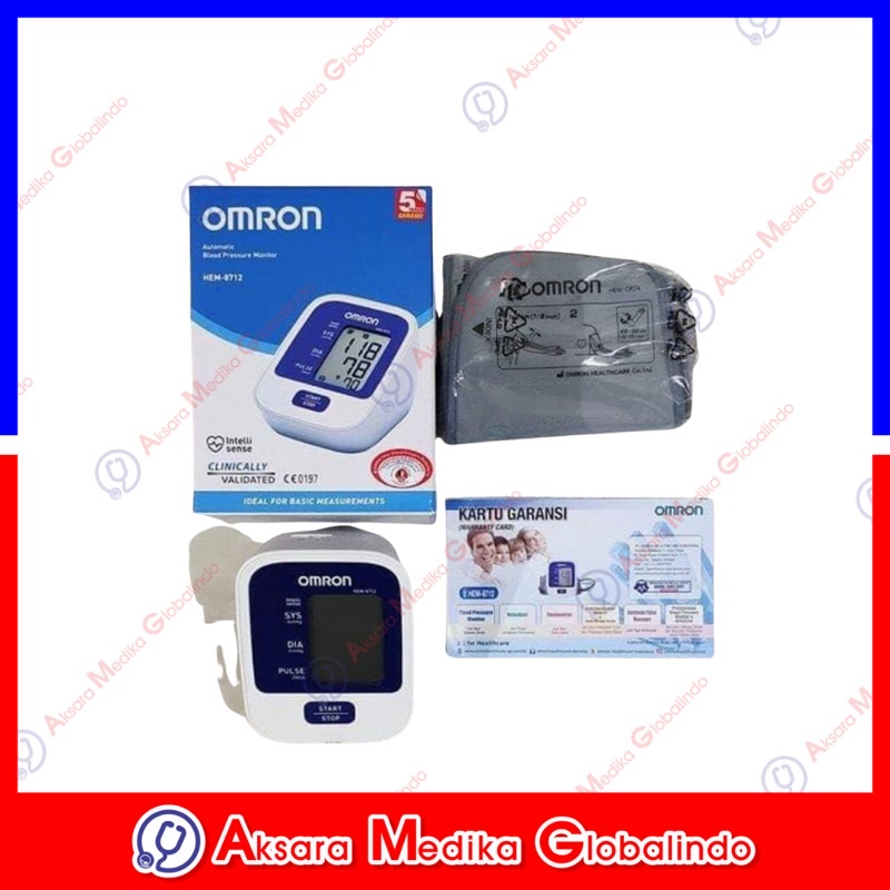 OMRON HEM-8712 BLOOD PRESSURE MONITOR TENSI DARAH TENSIMETER DIGITAL #AMG