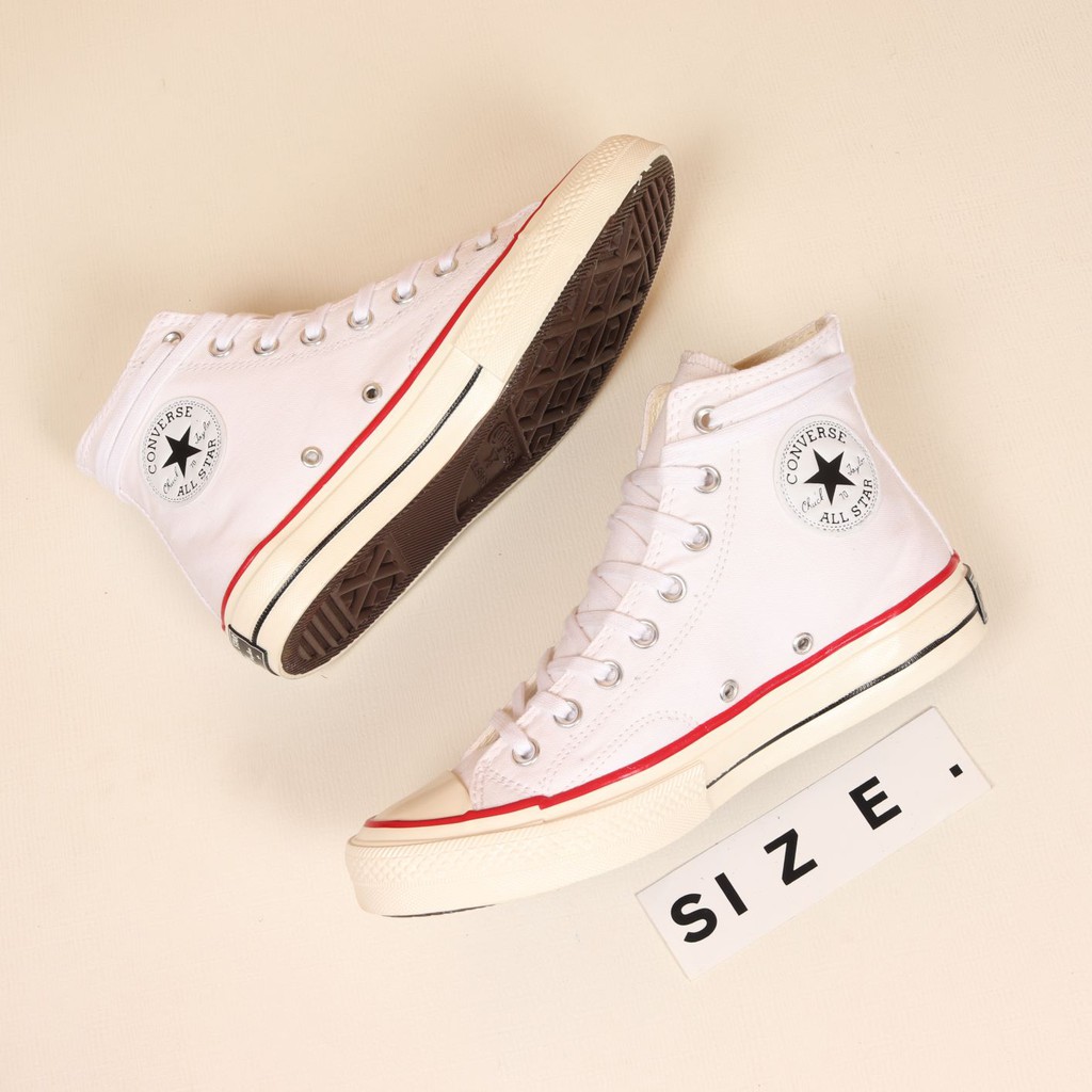 Sepatu Converse 70s Hi White Egret