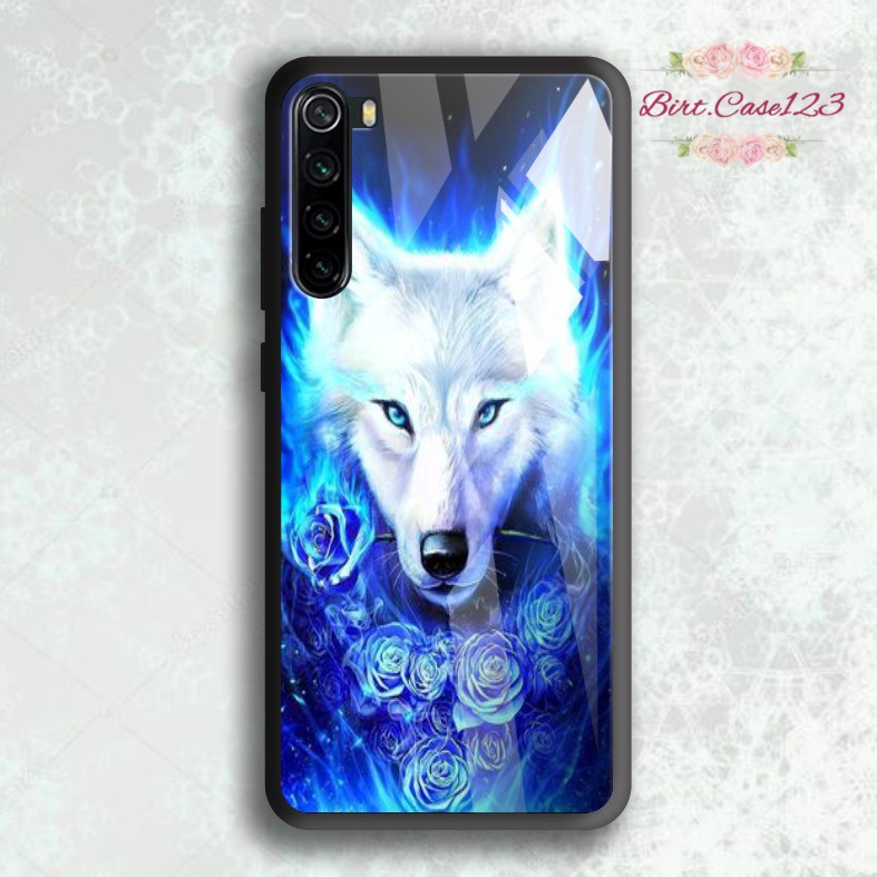 Case softcase silikon Gambar SERIGALA back case glass oppo samsung vivo xiaomi realme iphone alltype