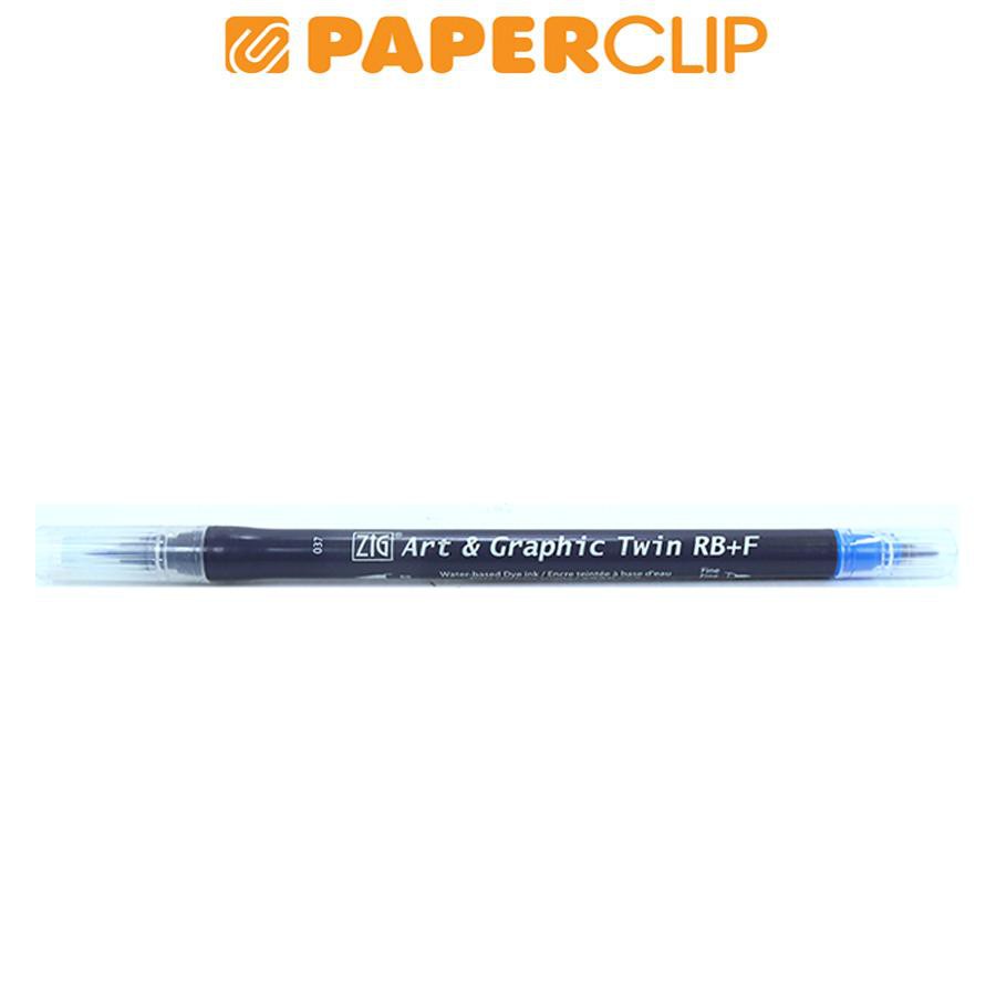 

PEN BRUSH ZIG KURETAKE ART & GRAPHIC TWIN RB+F TUT-95 037 PERSIAN BLUE