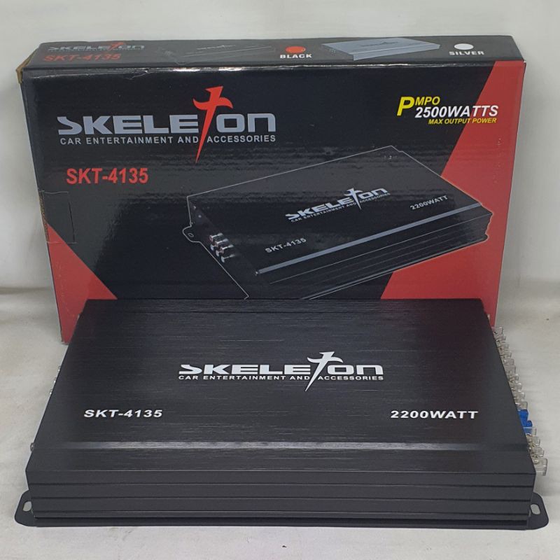 Power Amplifier Skeleton SKT-4135 4-Channel 2500W PMPO