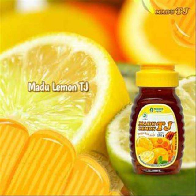 MADU TJ LEMON 150GRAM KAYA VITAMIN C dengan bulir lemon || vitamin c || madu lemon || madu diet