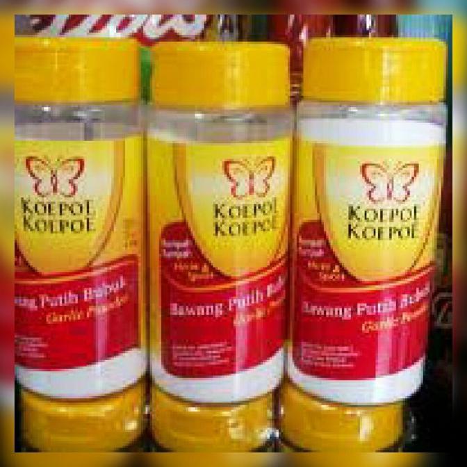 

Cuci Gudang Awal Tahun Bawang putih bubuk koepoe koepoe, Garlic Powder 130gram Promo Awal tahun