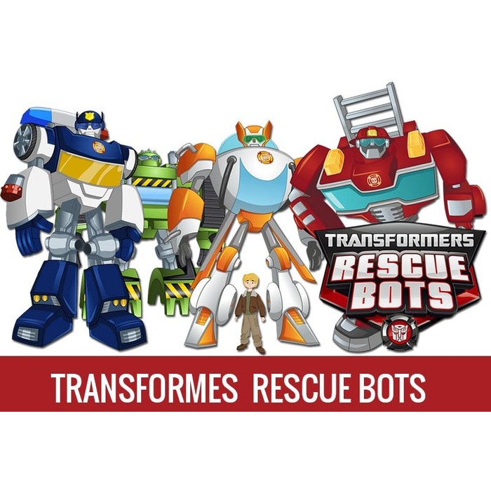 Kertas Cliparts - Transformes Rescue Bots (27pcs)