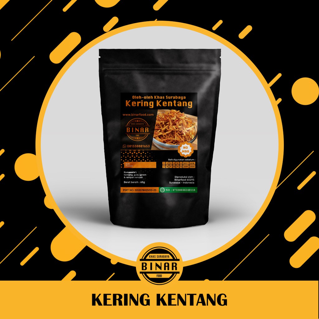 

Kering Kentang Binarfood NO MSG & HALAL