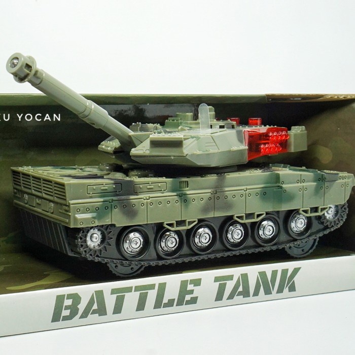 mainan/ CRUZER City action Battle tank Baja mainan Militer
