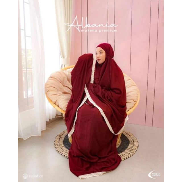 MUKENA PREMIUM SILK ALBANIA BASIC | MUKENA SUPER ADEM | MUKENA TERLARIS