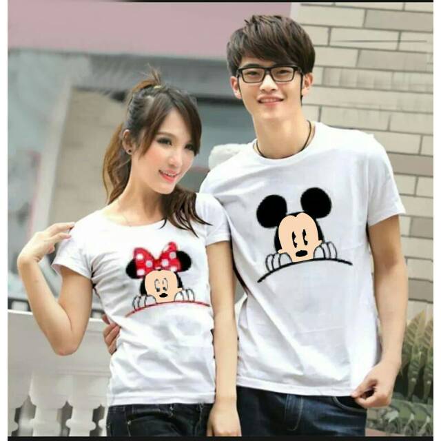 Couple tshirt Minnie / en