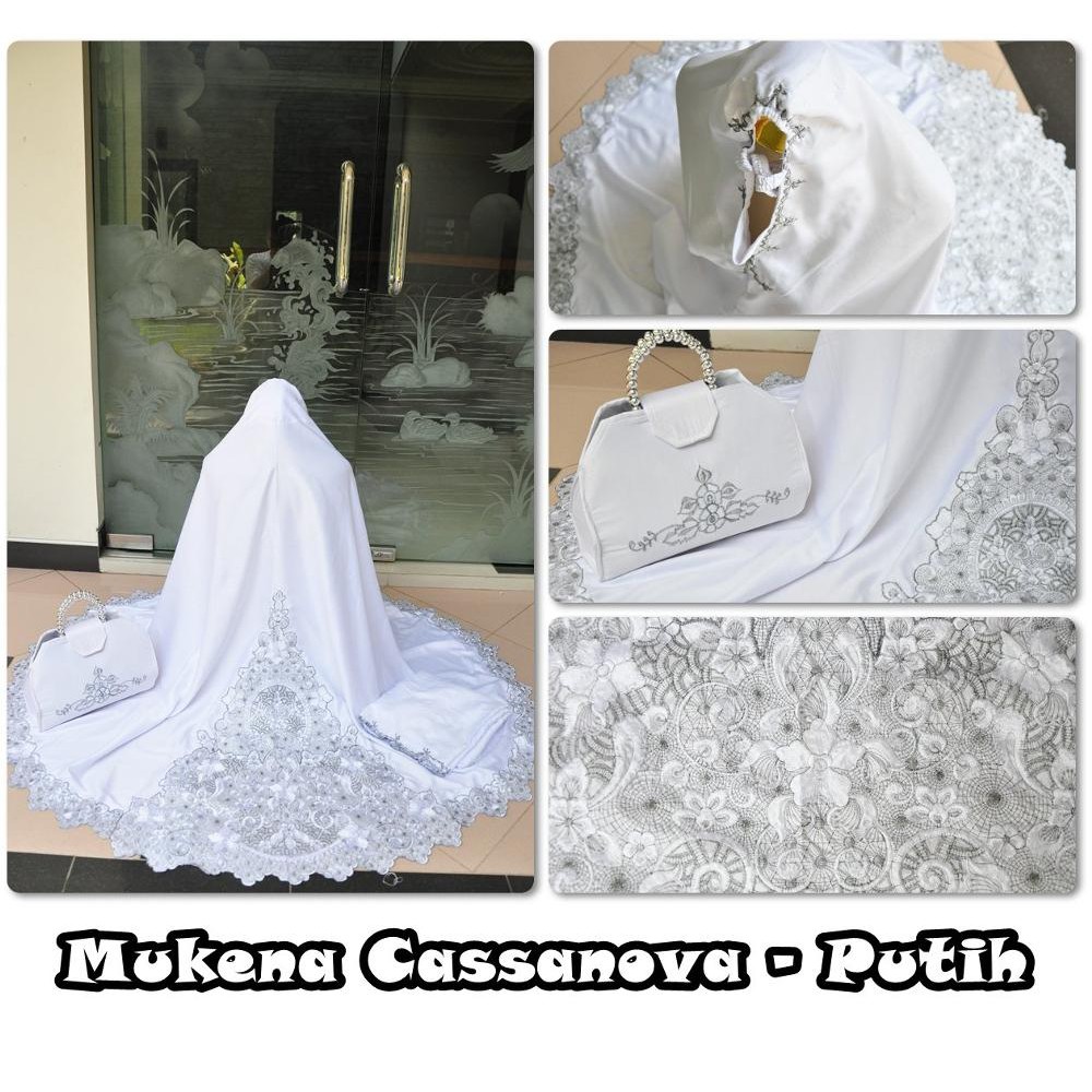 MUKENA CASSANOVA PUTIH   MUKENA Model Terbaru   MUKENA Modern   MUKENA Termurah