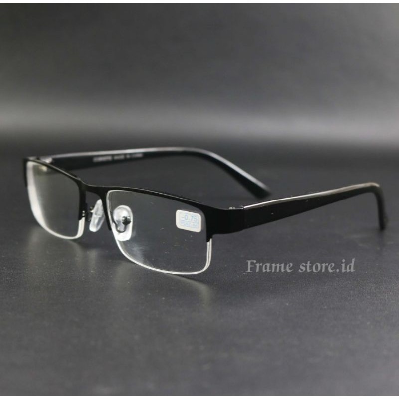 Dnir487 KACAMATA PLUS KACA MATA BACA LENSA BLUERAY FRAME BESI PRIA WANITA / KACA MATA ANTI RADIASI