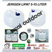 jerigen lipat kantong penyimpanan air 5 15 liter jerigen lipat outdoor camping kantung air