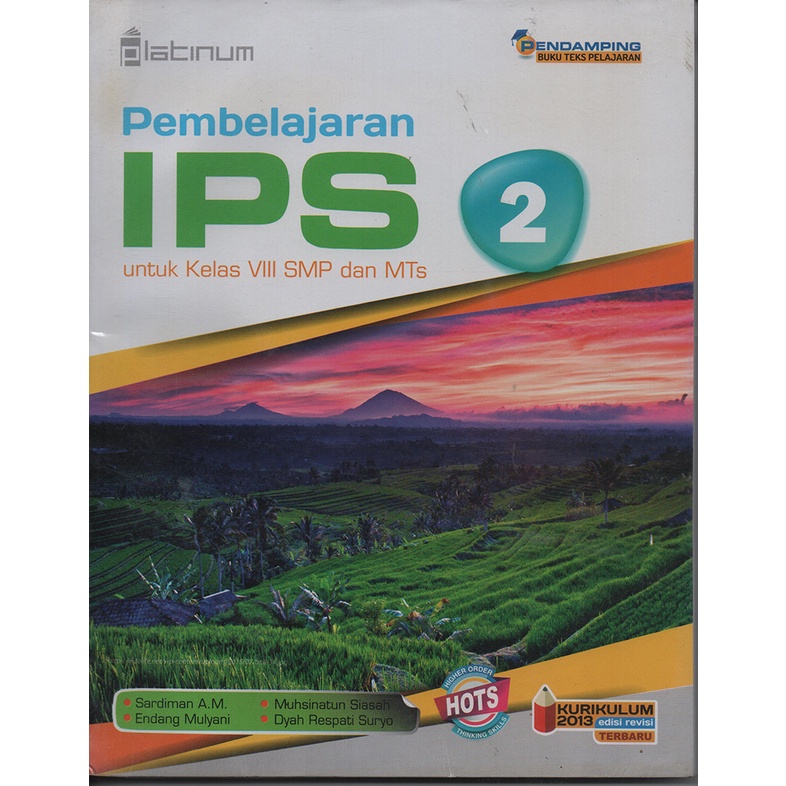 

Buku IPS Kelas 8 SMP Platinum HOTS