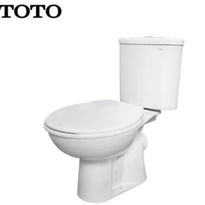 CLOSET DUDUK TOTO CW53JW SINGLE FLUSH WHITE DSS3645CE