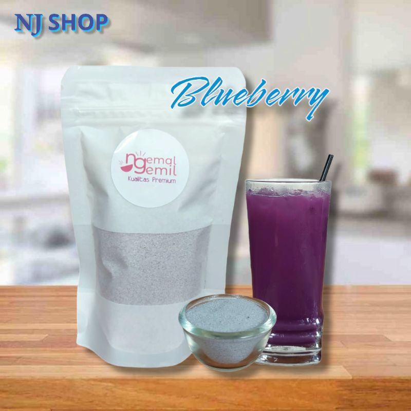 

[Powder Drink] - Bubuk Minuman Rasa Blueberry / Serbuk Minuman Kekinian / Powder Drink Kualitas Premium
