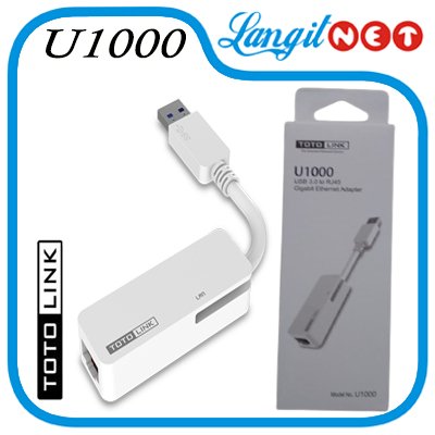 TOTOLINK  U1000 USB 3.0 TO RJ45 Giga LAN Port